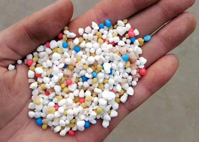 Производственная линия смешивания гранул серной кислоты для удобрений Производственная линия смесителей комбинированных удобрений