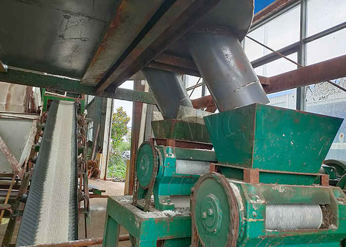 Линия высокоэффективного сухого порошкового экструзионного гранулятора для производства NPK комбинированных удобрений