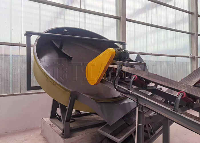 1-20T/H Животный навоз Органические удобрения Граниляционная линия Дисковый гранулятор для органических отходов