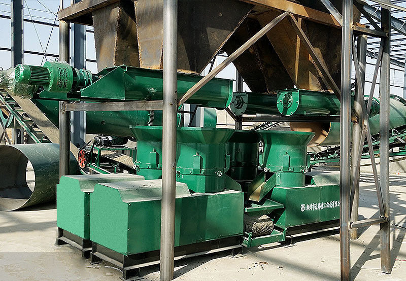 Линия производства бентонитового гранулятора DAP Fertilizer Making Machine Flat Die Granulator Линия производства