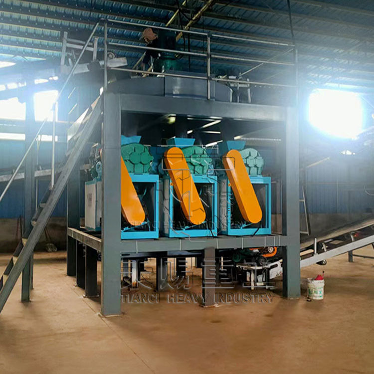 NPK Удобрения Гранюлевая машина Поставщик Advanced Double Roller Granulator Органические удобрения Гранюлятор