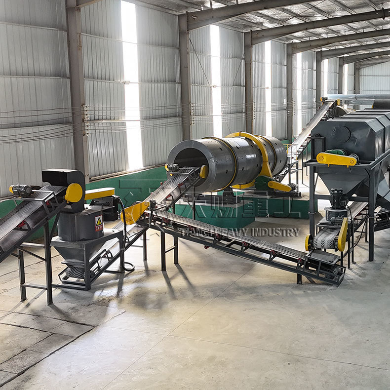 Волшебство роторного барабанного гранулирующего устройства превращает фосфатный порошок в сферические гранулы