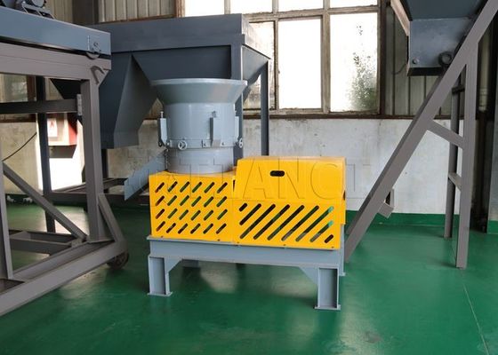 Линия производства гранул плоской формы Линия гранулирования плоской прессы для крупного производства